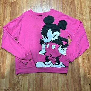 Pink Mickey Mouse Sweater